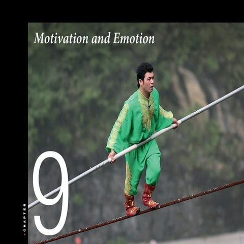 Psychology 101 Chapter 9 Motivation and Emotion