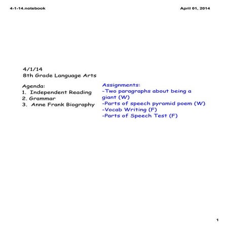 Thesis statement 7th grade | PDF