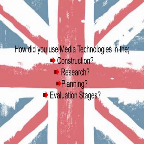 How did you use Media Technologies in the...