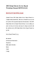 dodge dakota repair manual 1990 2010