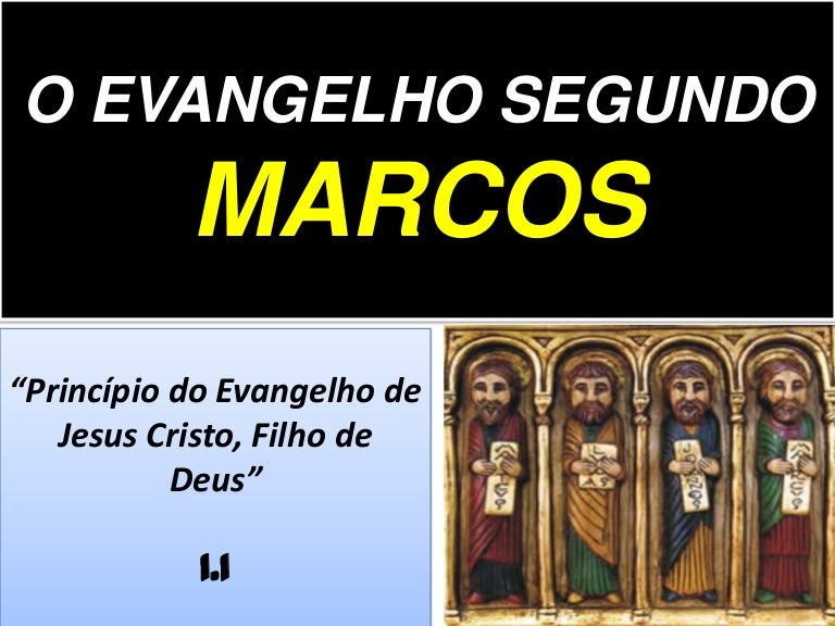 4. O Evangelho Segundo Marcos