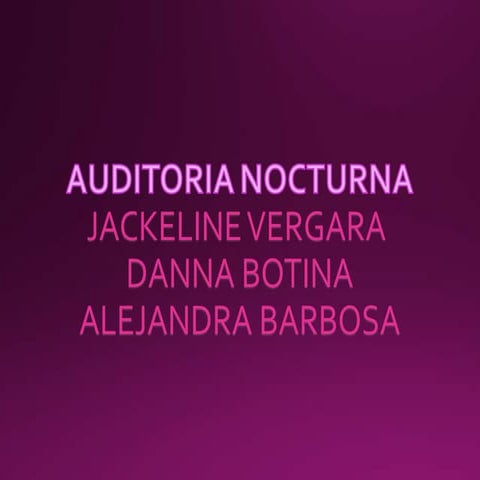 4.6.4 planeacion de auditoria