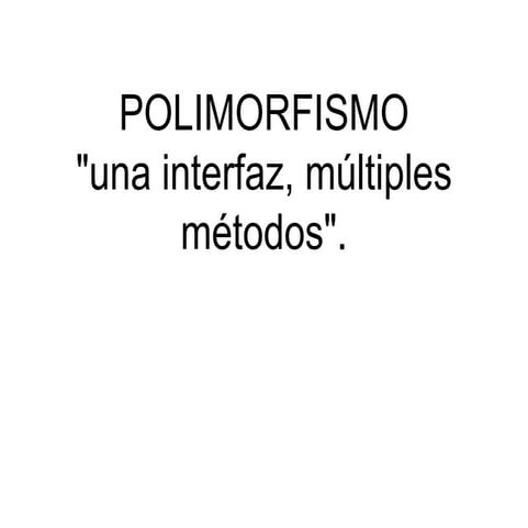 polimorfismo