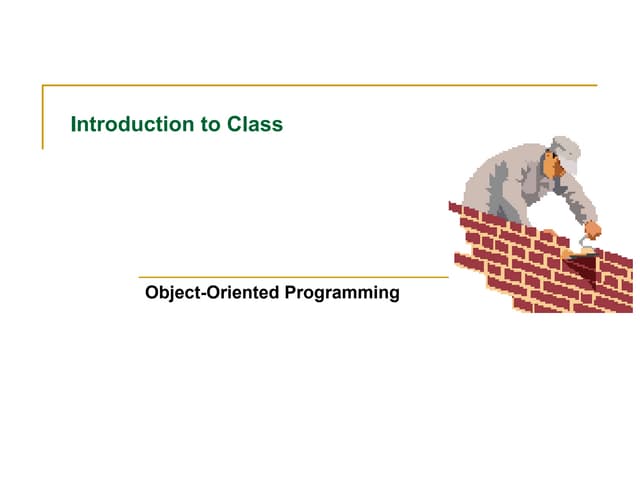 4. java intro class | PPT | Free Download