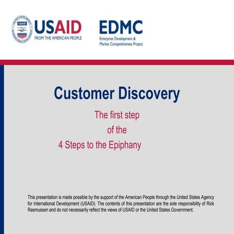 4.2 customer discovery