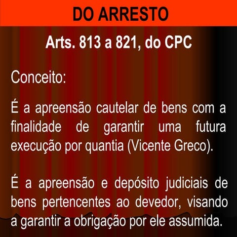4. arresto | PPT