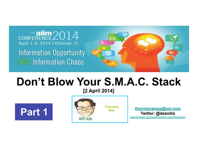 Don't Blow Your S.M.A.C. Stack
