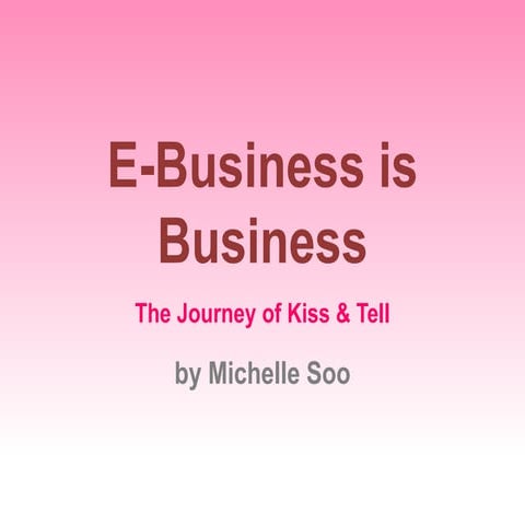 E-Business is Business