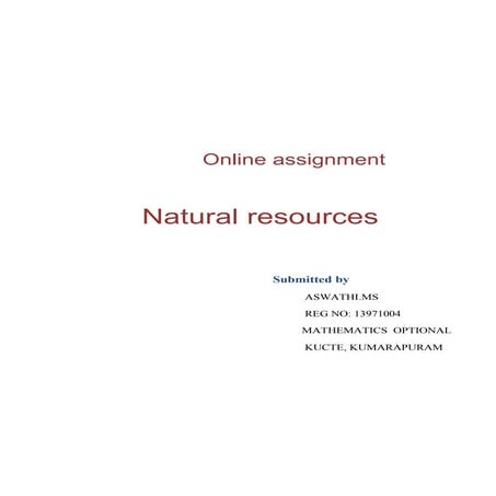 4. aswathi. m.s online assignment natural resourses (1)