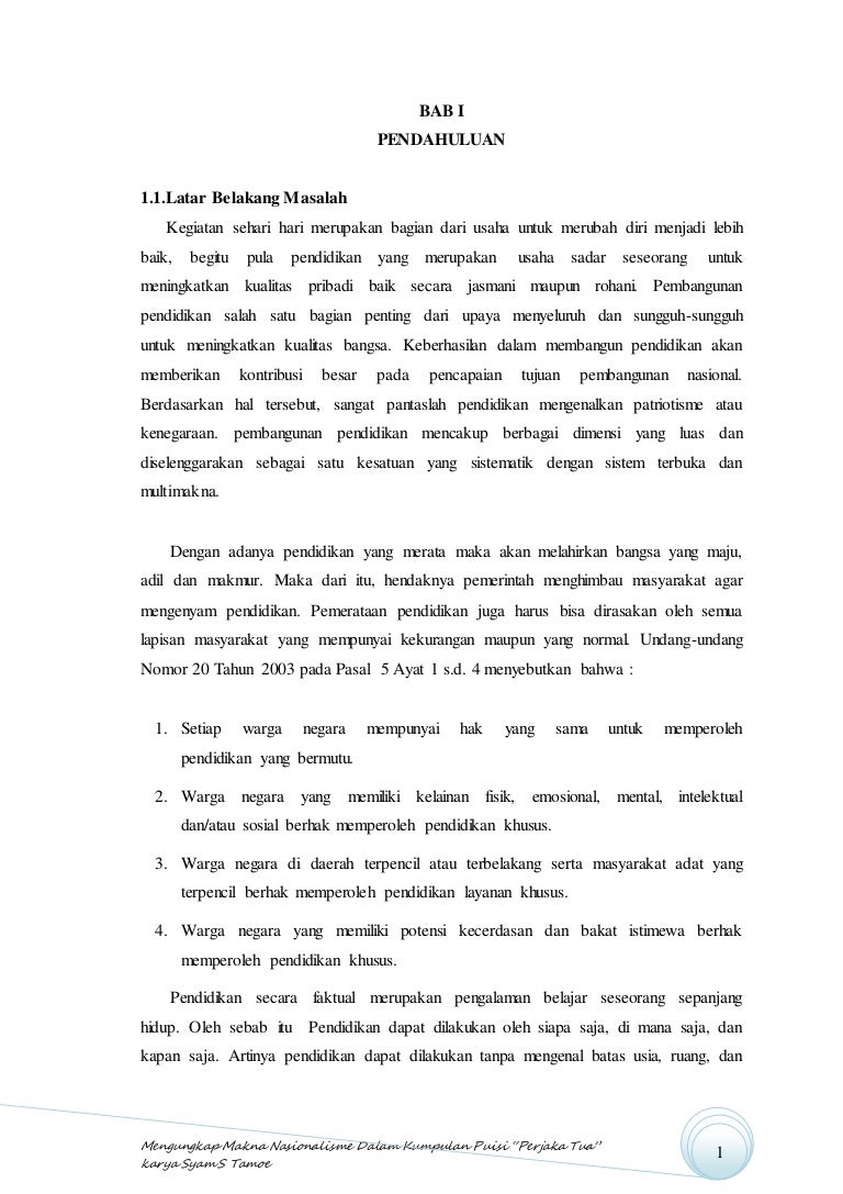 Download Gratis Gambar Mengungkap Makna Nasionalisme Dalam Kumpulan Puisi Perjaka Tua Karya Terupdate oleh www.cikimm.com