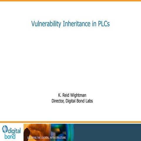 Vulnerability Inheritance in ICS (English)
