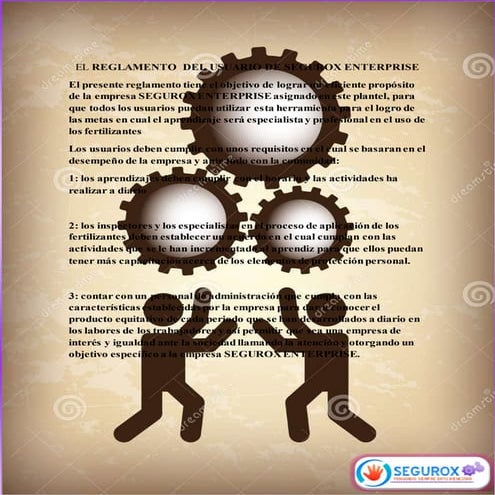 Reglamento Del Usuario De  Segurox Enterprise