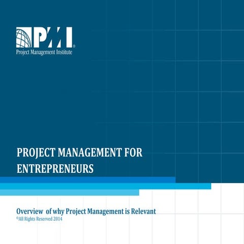 4. Project Management For Entrepreneurs By Nominchuluun