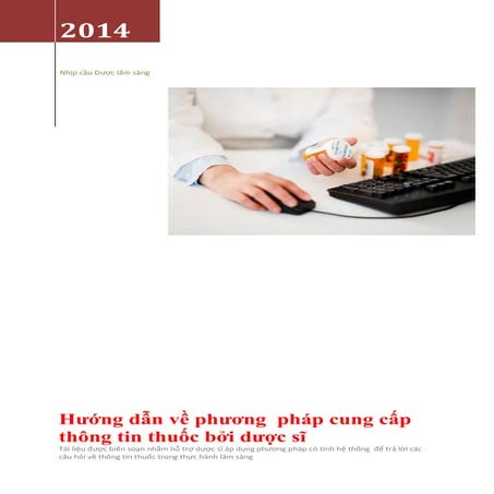 4. Huong dan thong tin thuoc v1_ncdls | PDF