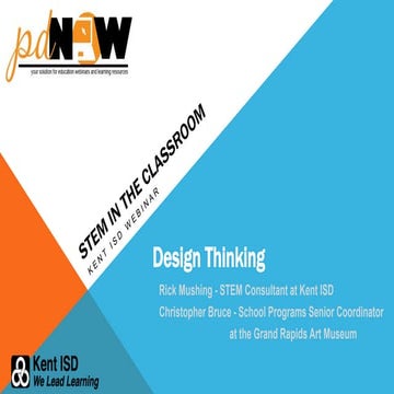 STEM in the Classroom - Design Thinking | PPTX