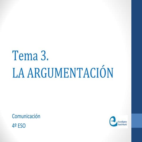 4.3. la argumentación