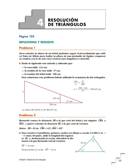 4 Resolver Triangulos