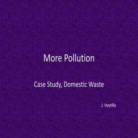4. pollution c ase studies
