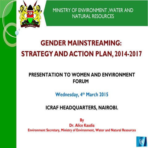 4. kenya gender-mainstreaming