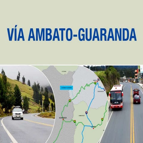 Vía guaranda – ambato