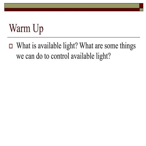 4. three point lighting