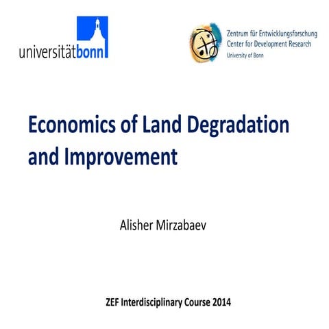 4. empirical approaches in eld assessments (a)