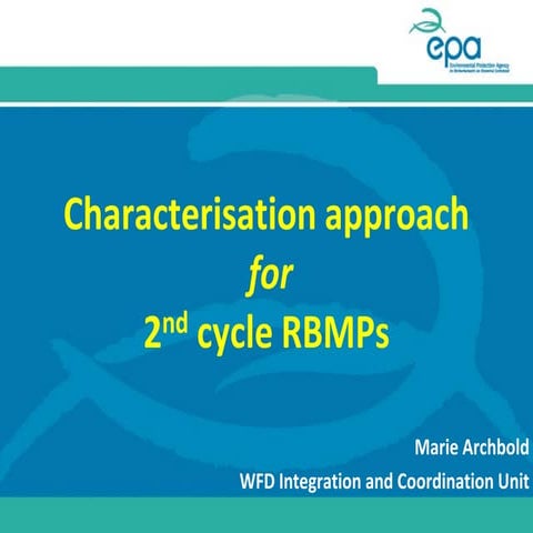 4. Characterisation Approach
