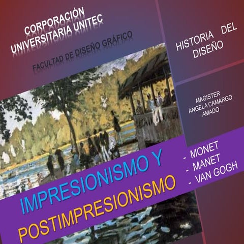 ARTE IMPRESIONISTA Y POS IMPRESIONISTA