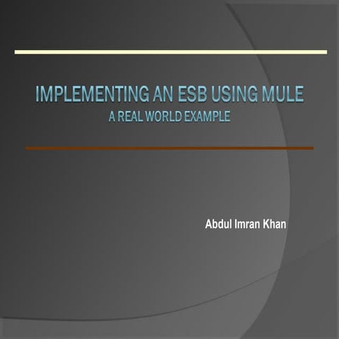 4. mule real-world-old