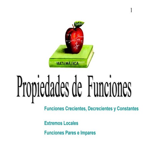 Propiedades de Funciones - EMdH
