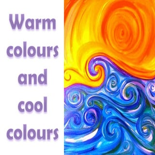 4. cool colours and warm colours