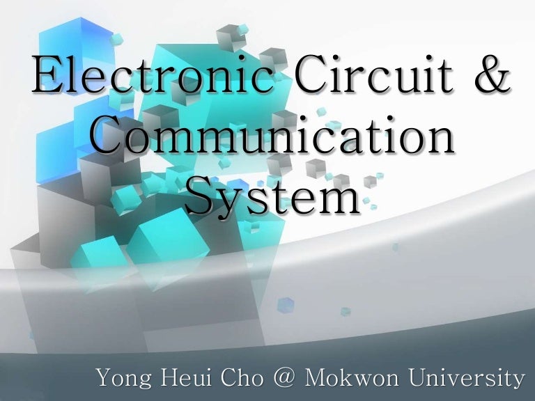 Electronic Circuit and Communication System