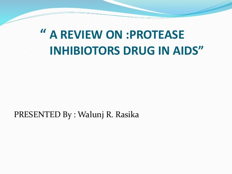 A review on protease inhibitors drug in AIDS