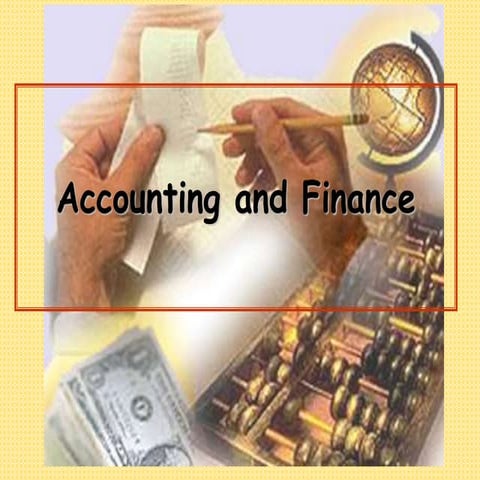 4.01 accounting and finance | PPT