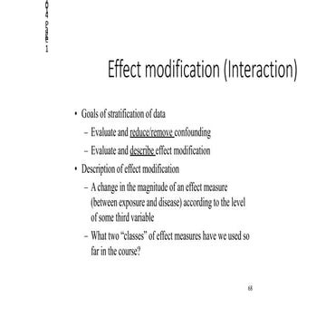 4.4. effect modification