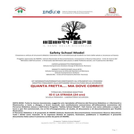 4. io e la strada   materiali di supporto alla didattica