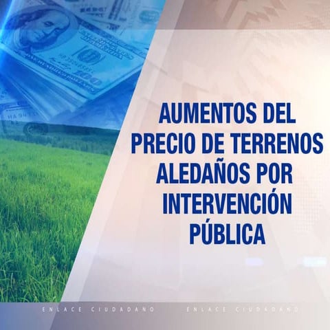 Ejemplos de precios de terrenos