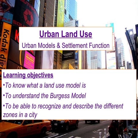 Urban Land use
