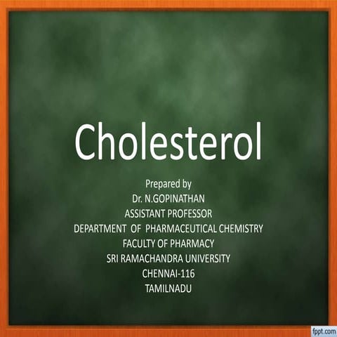 4.cholesterol