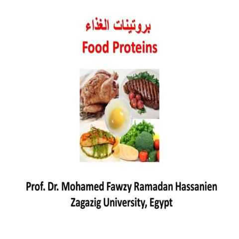 بروتينات الغذاء