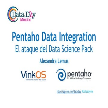 Pentaho Data Integration: El ataque del Data Science 