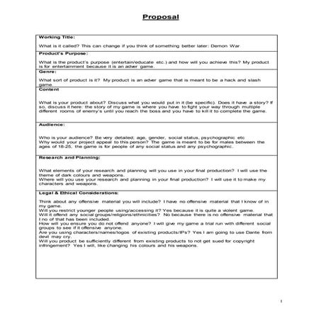 4. pre proposal (hack & slash)