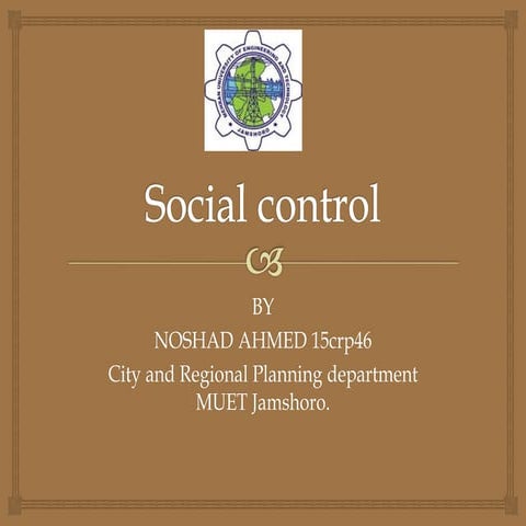 4.social control