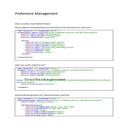 4.preference management 