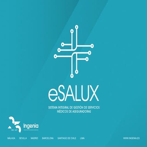 eSalux. Sistema Integral de Gestión de Servicios Médicos de Aseguradoras.