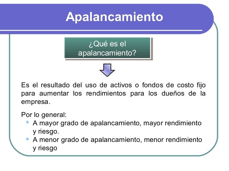 Apalancamiento máximo