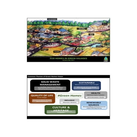 Eco-homes in Villages