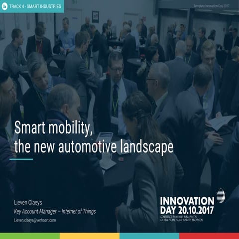 4.2 changing mobility, the new automotive landscape (By Lieven Claeys)