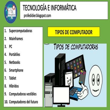 Tipos de computador