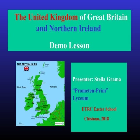 ETRC Presentation - THE UK (Demo Lesson)